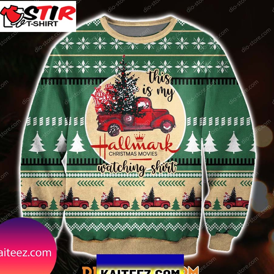 Hallmark Christmas Movies 3D All Over Print Ugly Sweater