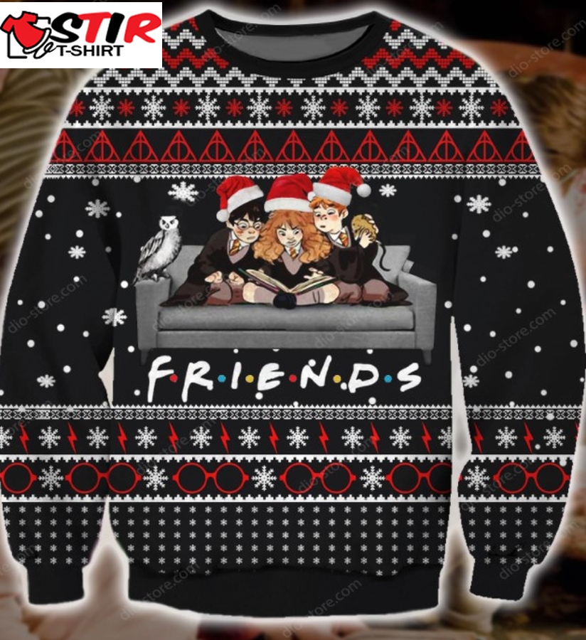 Harry Potter And Friends Ugly Christmas Sweater