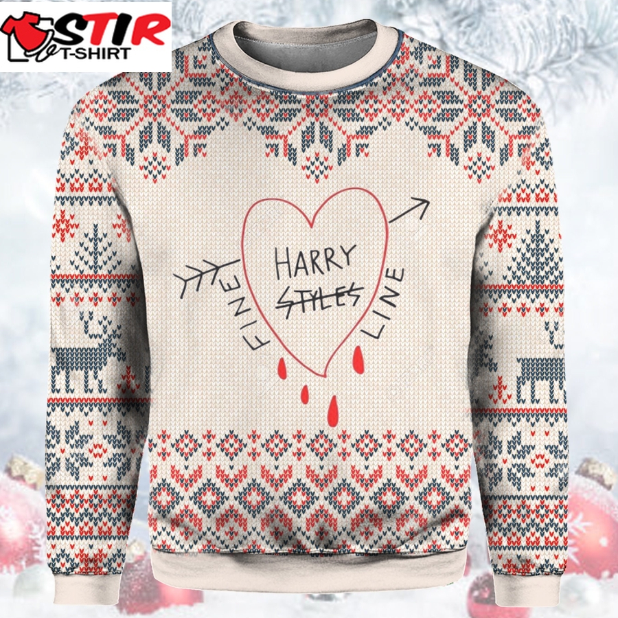Harry Style Gg Ugly Christmas 3D Sweater