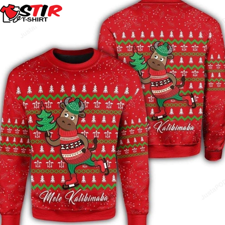 Hawaiian Turtle Ugly Christmas Sweater All Over Print Sweatshirt Ugly