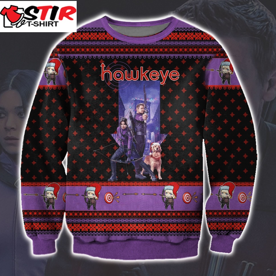 Hawkeye Ugly Christmas Sweater   204