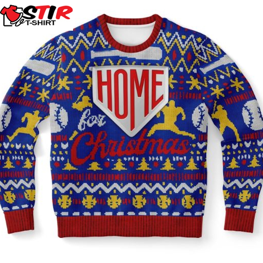 Home For Christmas Ugly Christmas Wool Knitted Sweater