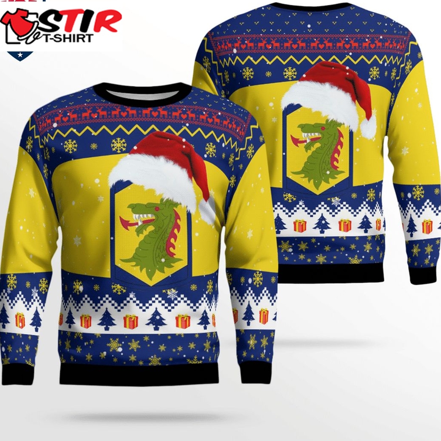 Hot 404Th Maneuver Enhancement Brigade Of Illinois Army National Guard Ver 1 3D Christmas Sweater