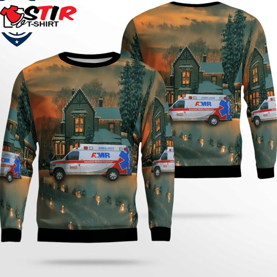 Hot Amr Capital Region 3D Christmas Sweater