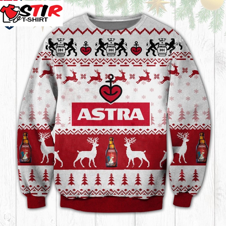 Hot Astra Rotlicht Ugly Christmas Sweater