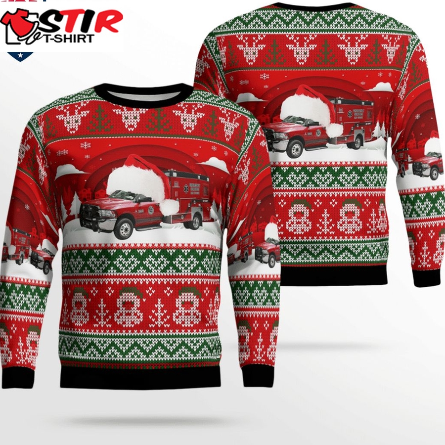 Hot Bay County Ems Ver 2 3D Christmas Sweater
