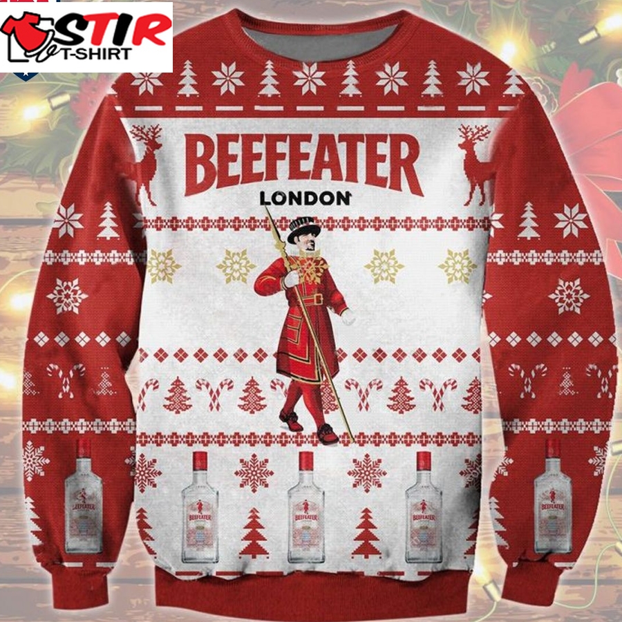 Hot Beefeater Ugly Christmas Sweater