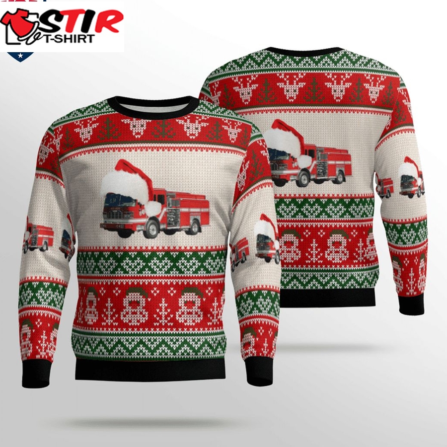 Hot California Department Of Forestry And Fire Protection 3D Christmas Sweater