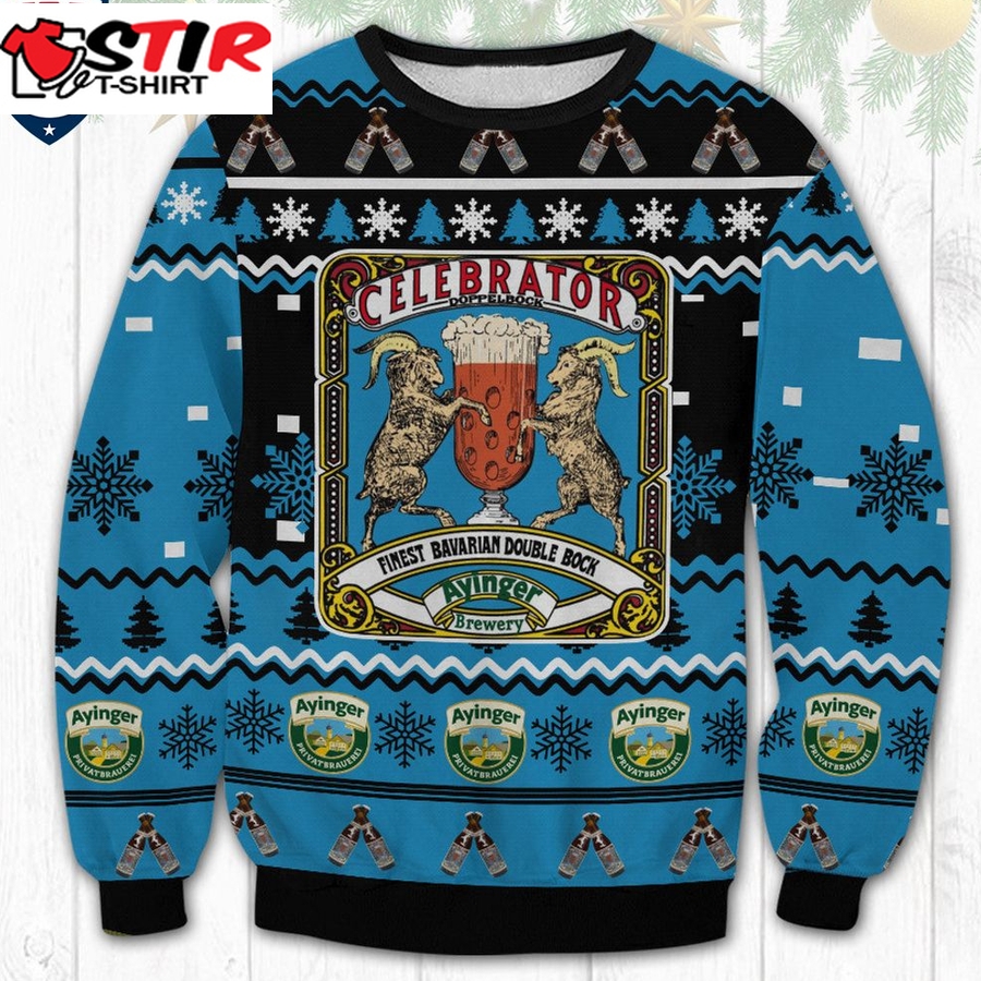 Hot Celebrator Doppelbock Ugly Christmas Sweater