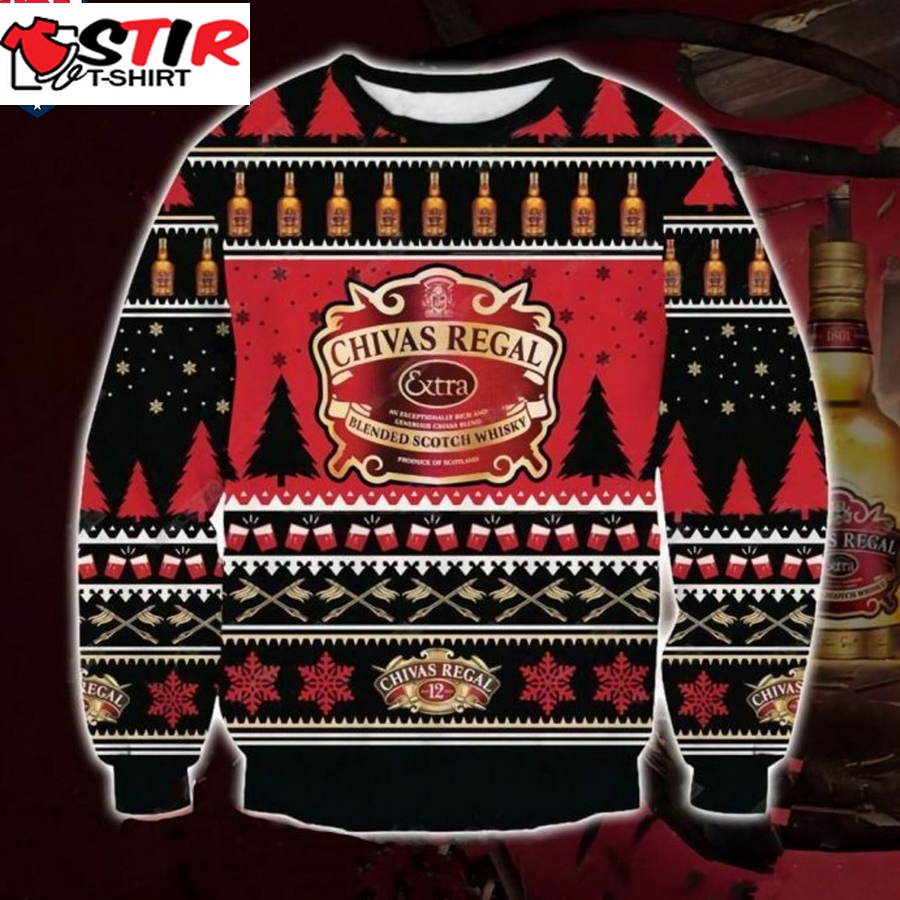 Hot Chivas Regal Ugly Christmas Sweater