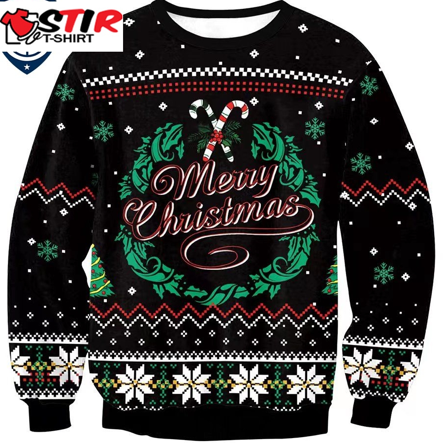 Hot Christmas Circle Ver 2 Ugly Christmas Sweater