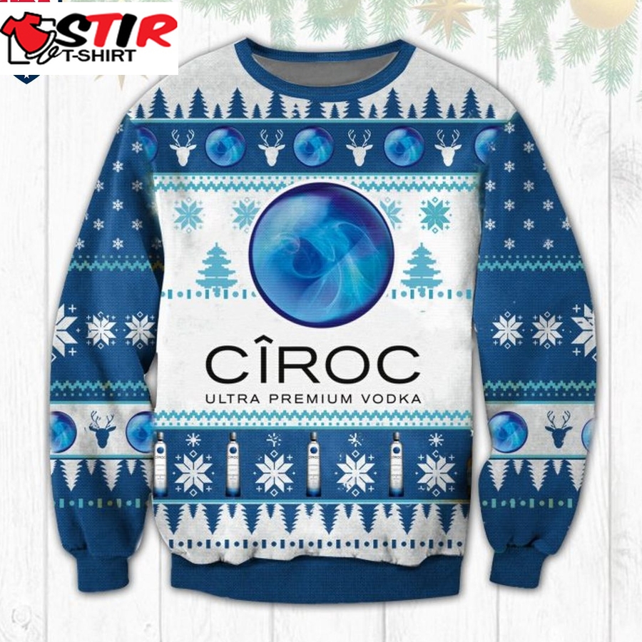 Hot Ciroc Ugly Christmas Sweater