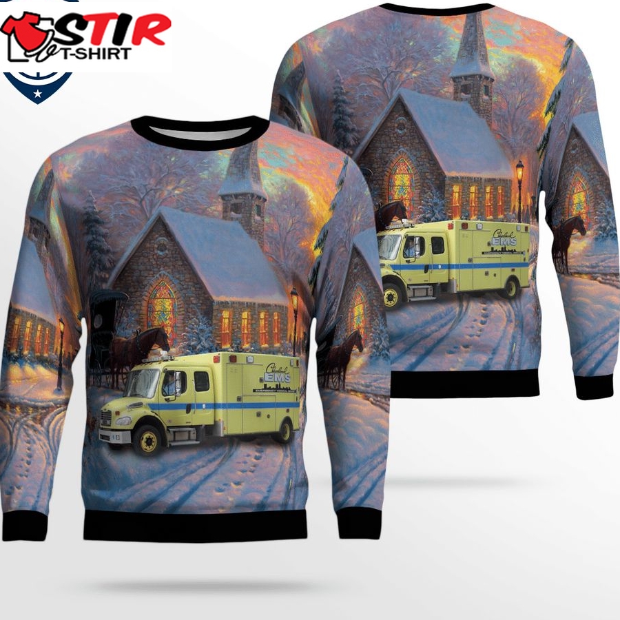 Hot Cleveland Ems Ver 2 3D Christmas Sweater
