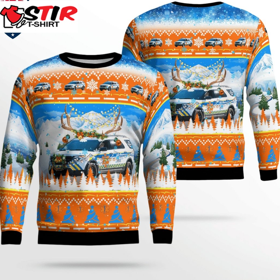 Hot Collier County Ems Ford Explorer 3D Christmas Sweater