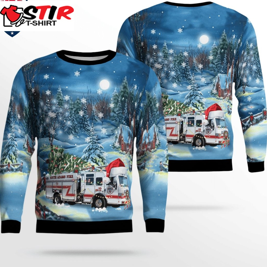 Hot Colorado South Adams County Fire Department 3D Christmas Sweater