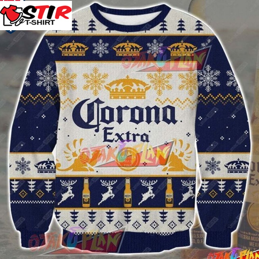 Hot Corona Extra Ver 1 Ugly Christmas Sweater