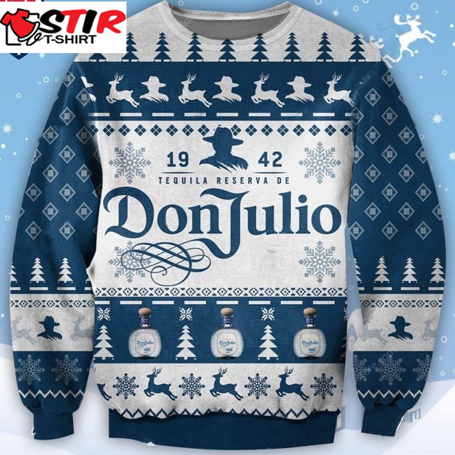 Hot Don Julio Ugly Christmas Sweater