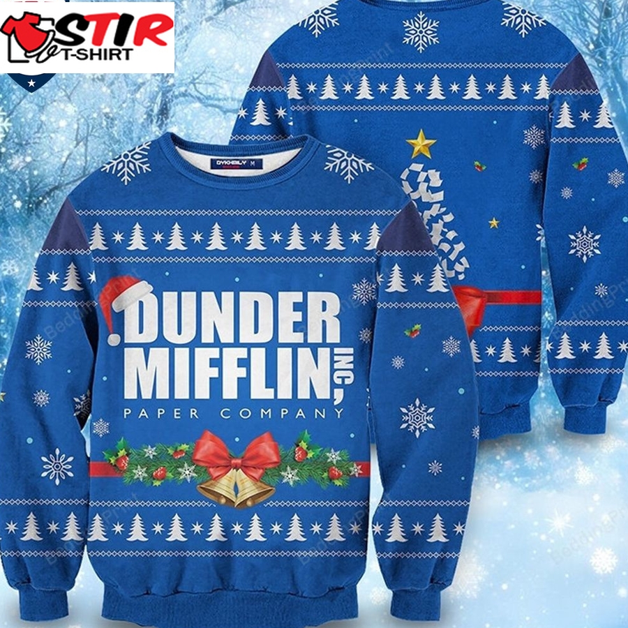 Hot Dunder Mifflin Paper Company Ugly Christmas Sweater