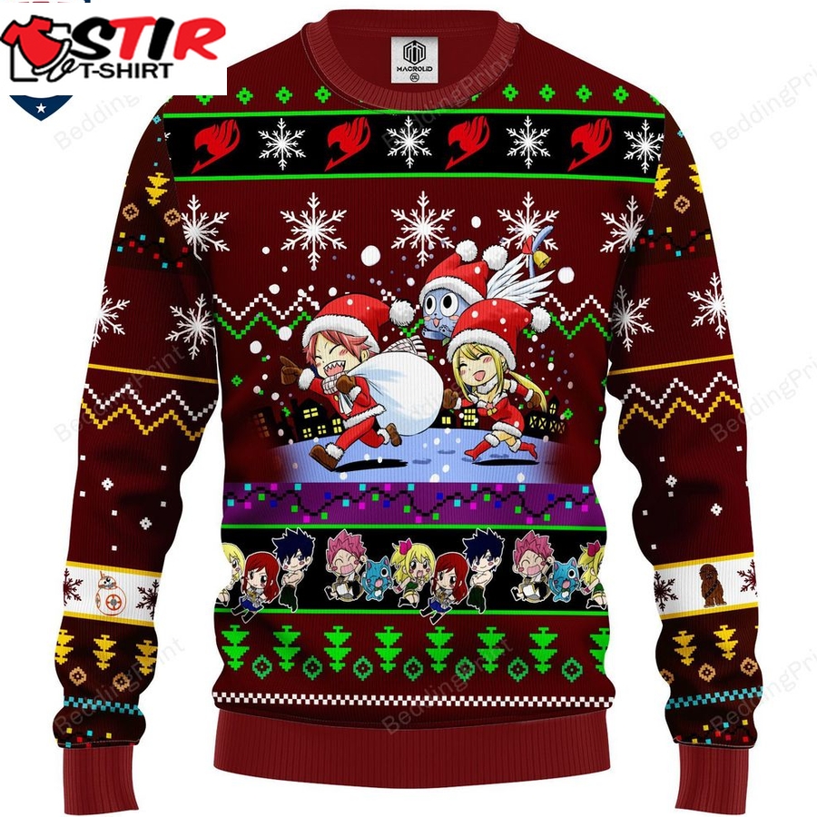 Hot Fairy Tail Anime Ugly Christmas Sweater
