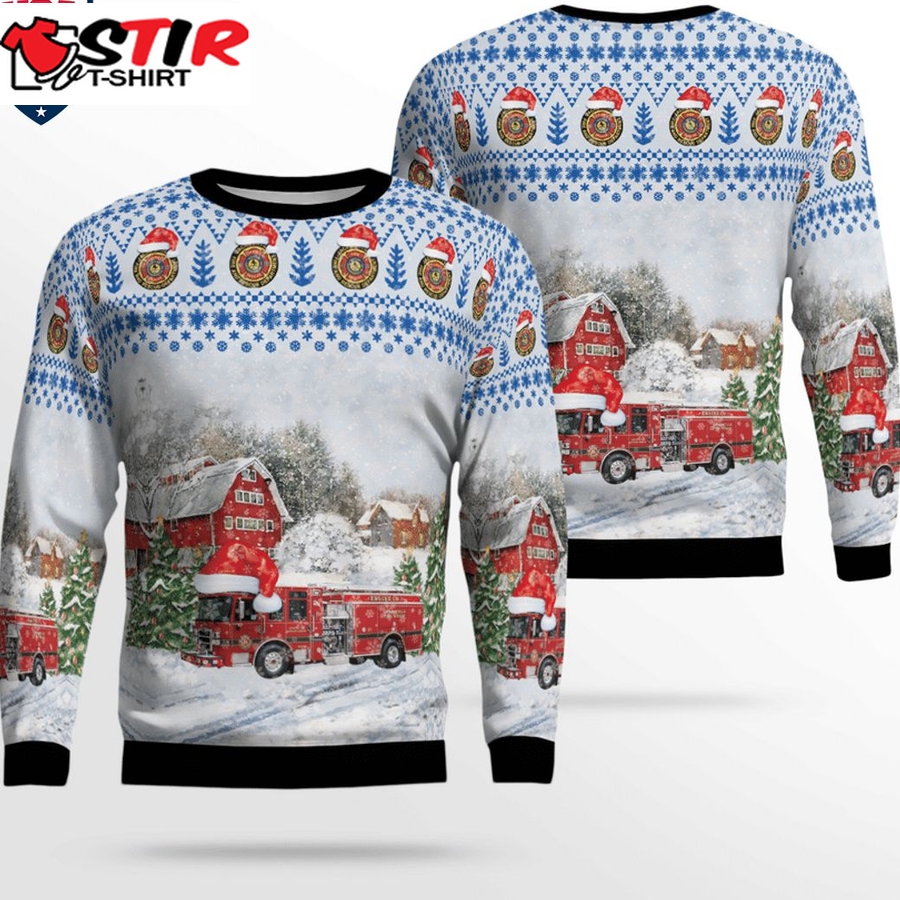 Hot Florida Jacksonville Fire And Rescue Department Ver 1 3D Christmas Sweater