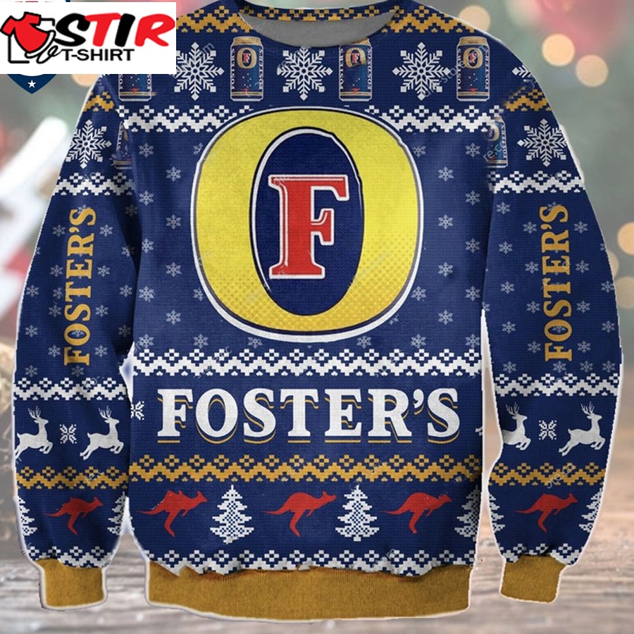 Hot Foster's Ugly Christmas Sweater