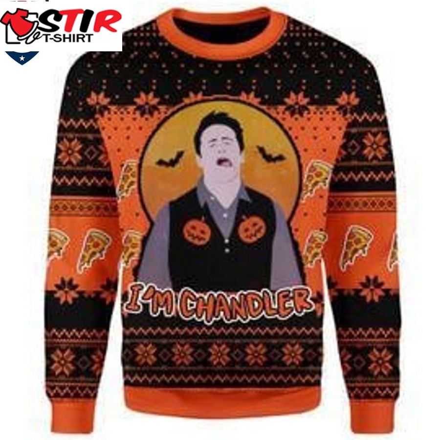 Hot Friends I'm Chandler Ugly Christmas Sweater
