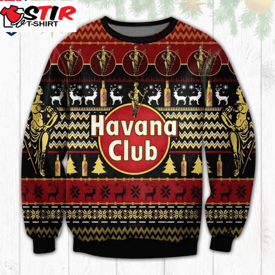 Hot Havana Club Ugly Christmas Sweater