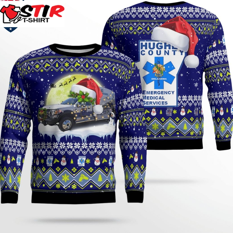 Hot Hughes County Ems Ver 1 3D Christmas Sweater