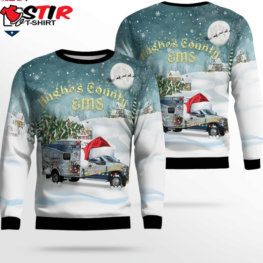 Hot Hughes County Ems Ver 3 3D Christmas Sweater