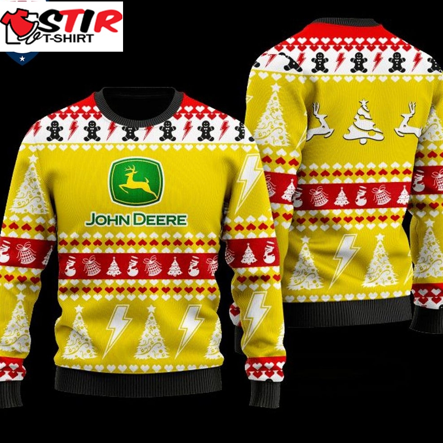 Hot John Deere Ver 3 Ugly Christmas Sweater
