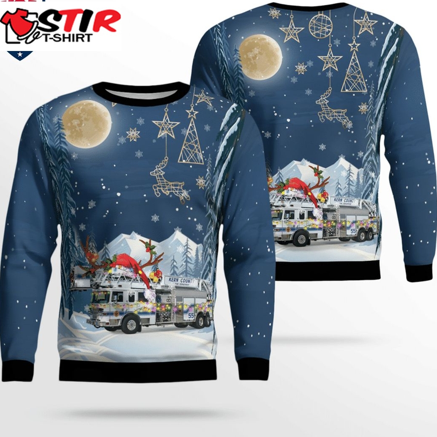 Hot Kern County Fire Department Ver 2 3D Christmas Sweater