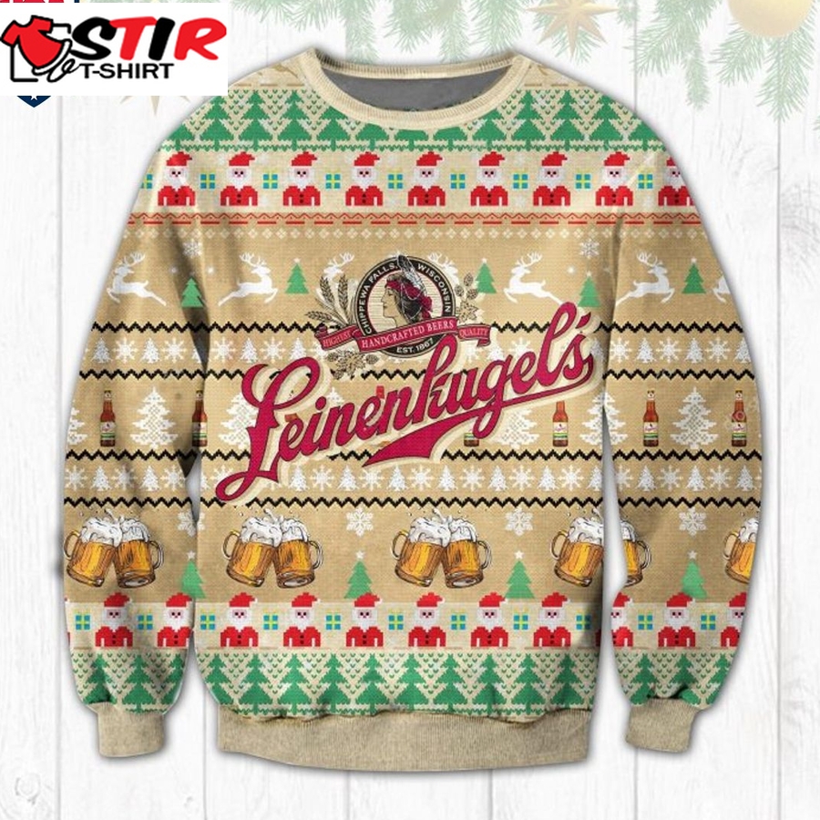 Hot Leinenkugel's Ver 1 Ugly Christmas Sweater