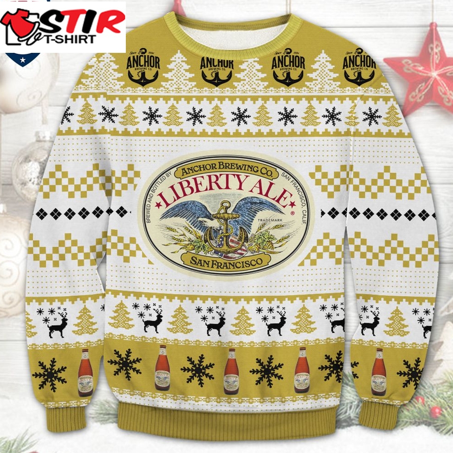 Hot Liberty Ale Ugly Christmas Sweater
