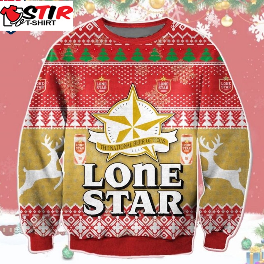 Hot Lone Star Ugly Christmas Sweater