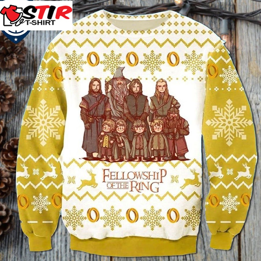 Hot Lotr Fellowship Of The Ring Ugly Christmas Sweater