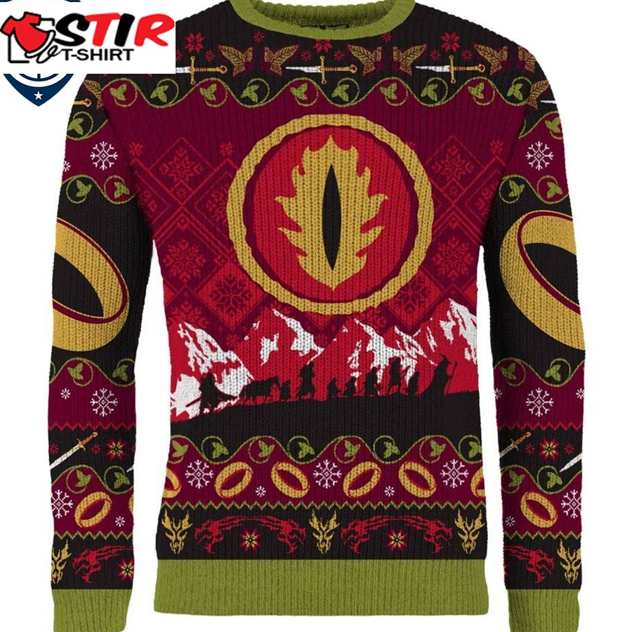 Hot Lotr One Gold Ring Ugly Christmas Sweater