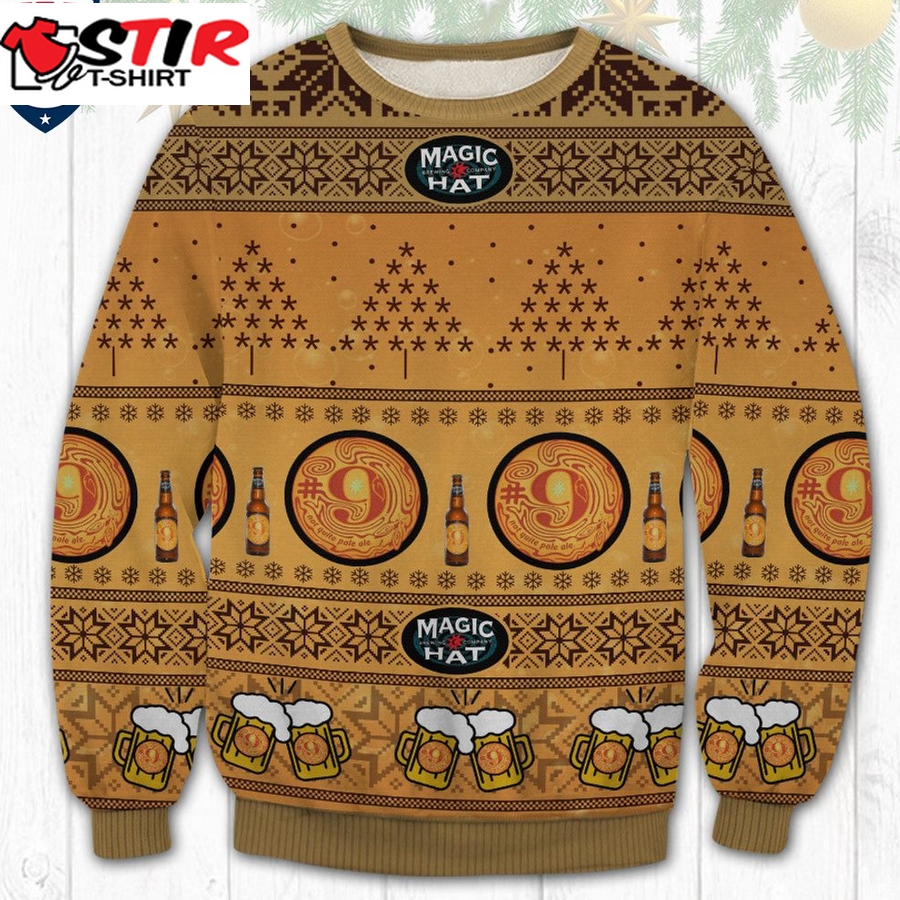 Hot Magic Hat Ugly Christmas Sweater