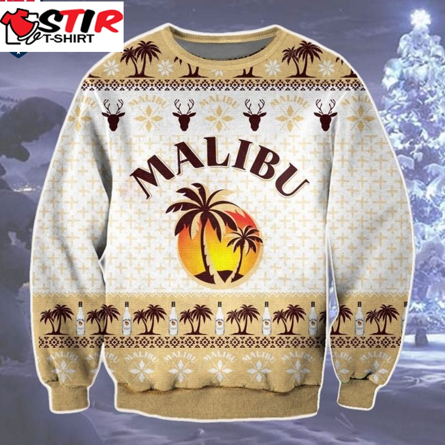 Hot Malibu Ugly Christmas Sweater