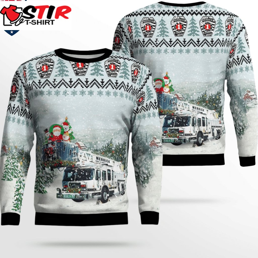 Hot Merrick Truck Co 1 3D Christmas Sweater