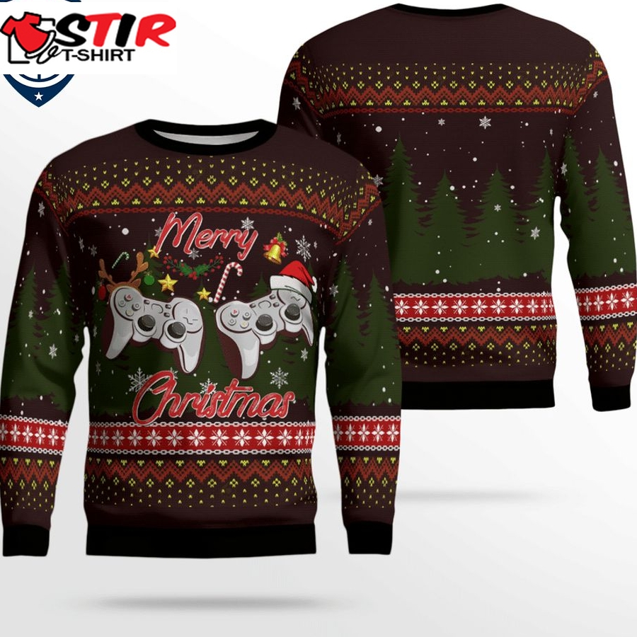 Hot Merry Christmas Gamer 3D Christmas Sweater