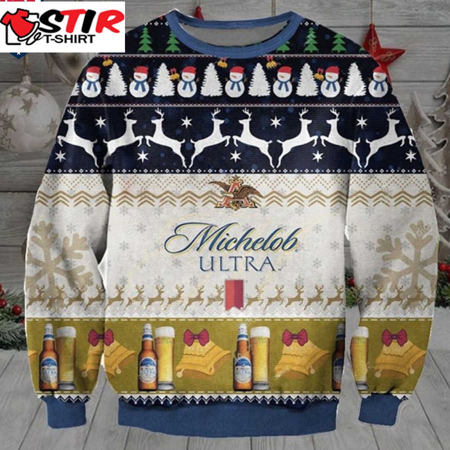 Hot Michelob Ultra Ver 1 Ugly Christmas Sweater