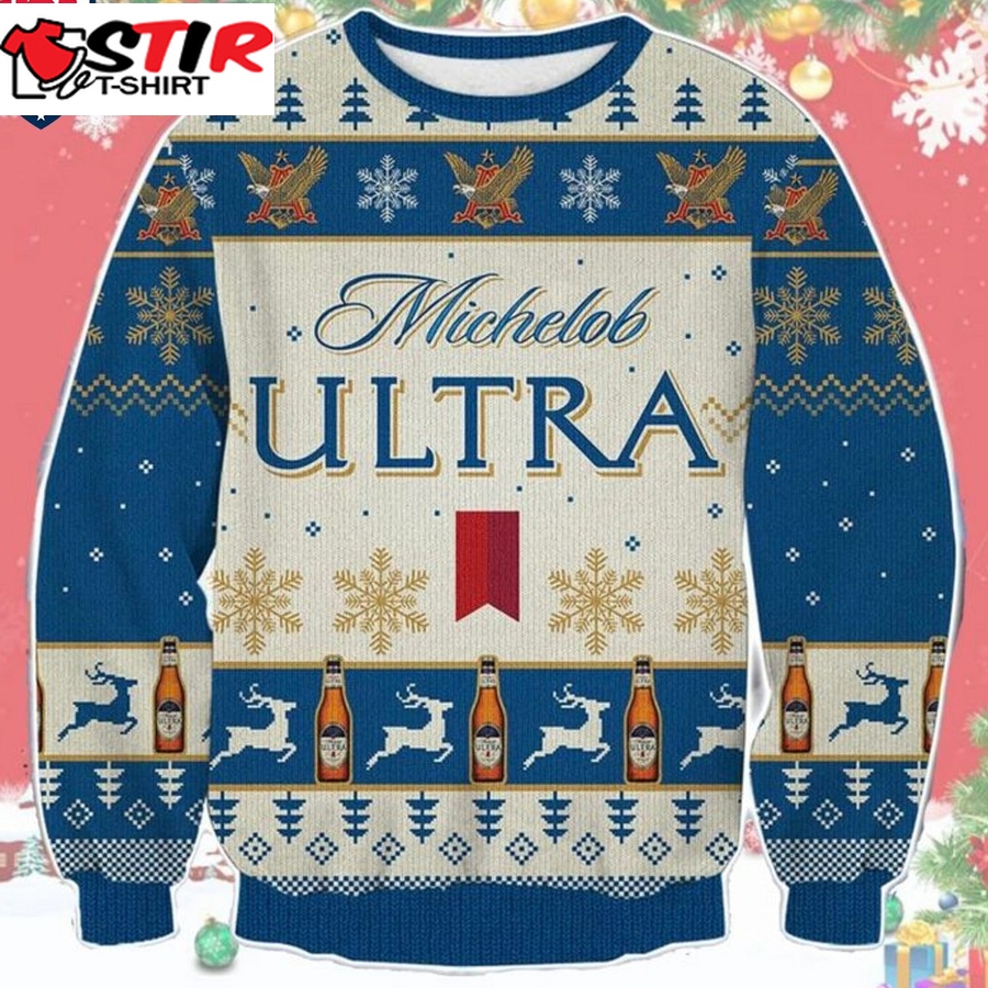Hot Michelob Ultra Ver 2 Ugly Christmas Sweater