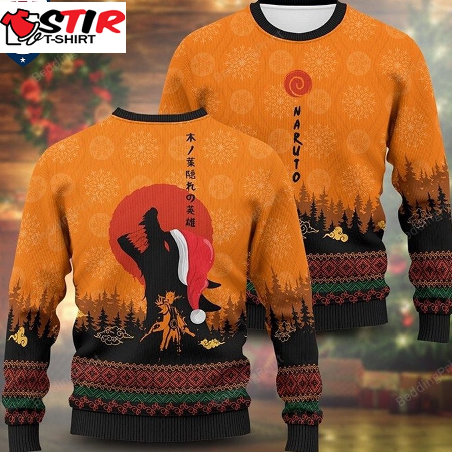 Hot Naruto Kyuubi Ugly Christmas Sweater