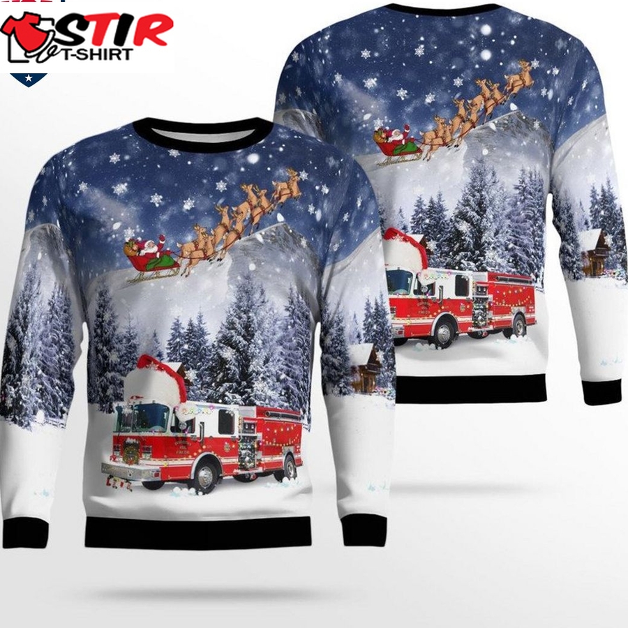 Hot New Jersey Dorothy Volunteer Fire Company Ver 1 3D Christmas Sweater