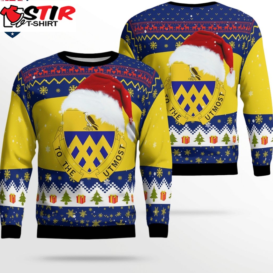 Hot New York Army National Guard 101St Cavalry Regiment 3D Christmas Sweater