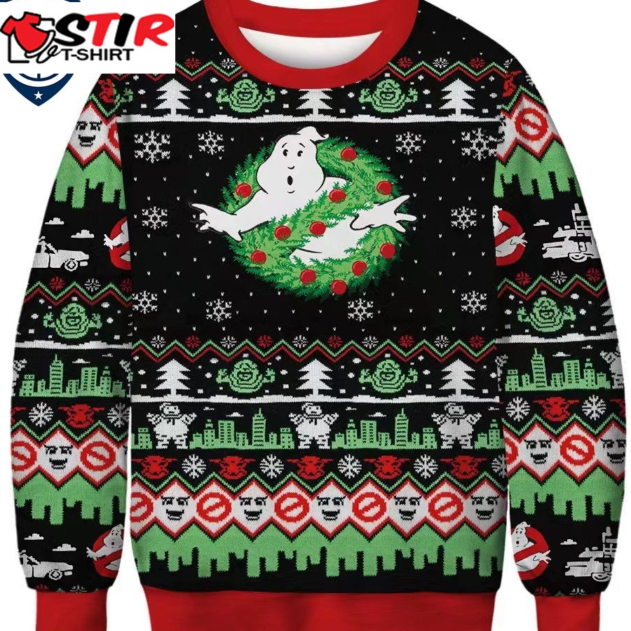 Hot Numskull Ghostbusters Ugly Christmas Sweater