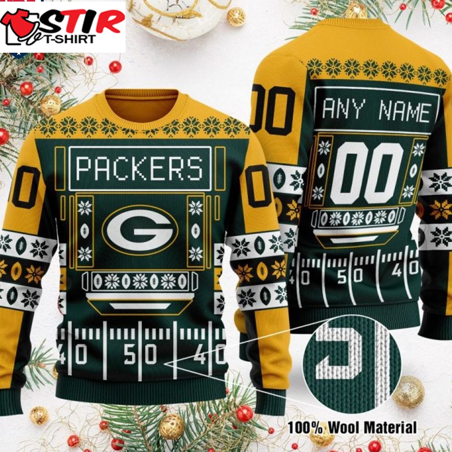 Hot Personalized Green Bay Packers Ugly Christmas Sweater