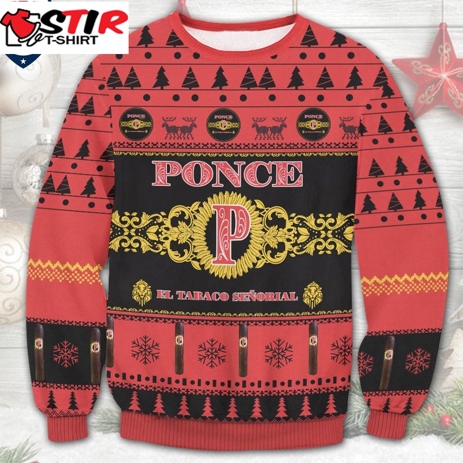 Hot Ponce Ugly Christmas Sweater