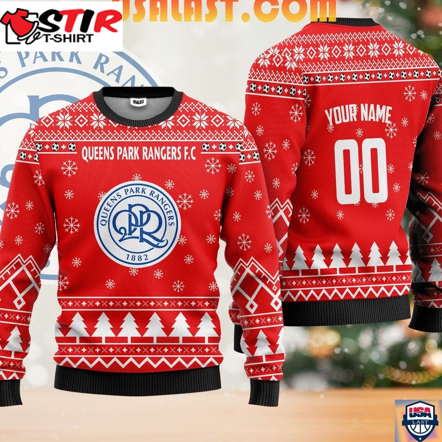 Hot Queens Park Rangers Fc Ugly Christmas Sweater Red Version