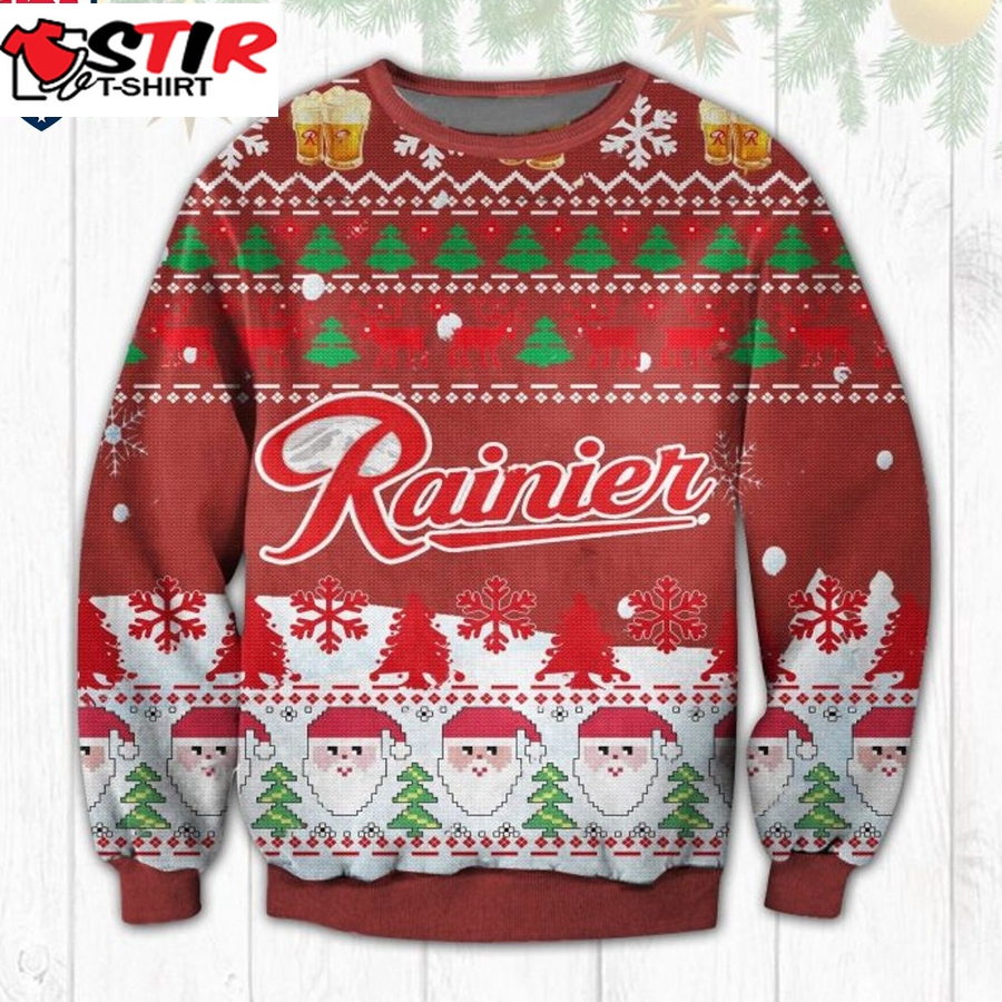 Hot Rainier Ver 1 Ugly Christmas Sweater